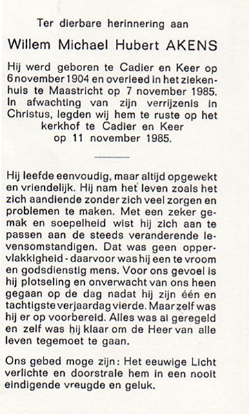 Akens Willem tekst1